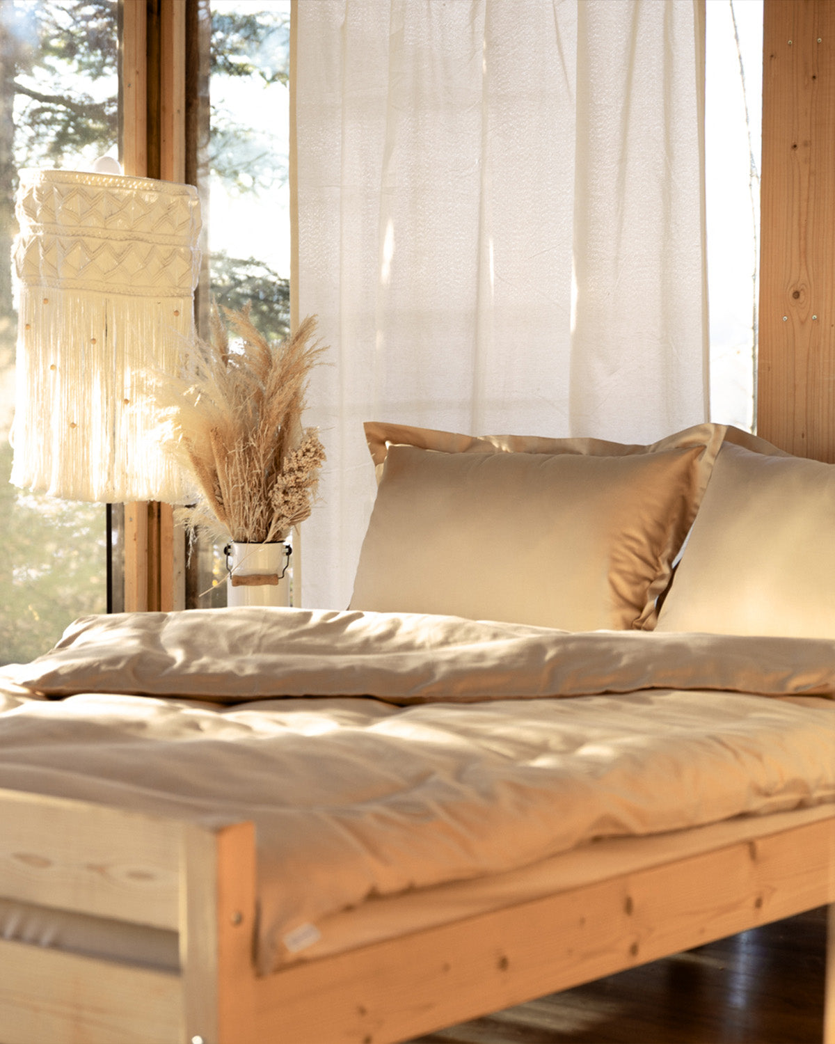 Pościel bawełniana kawa latte | LaCama