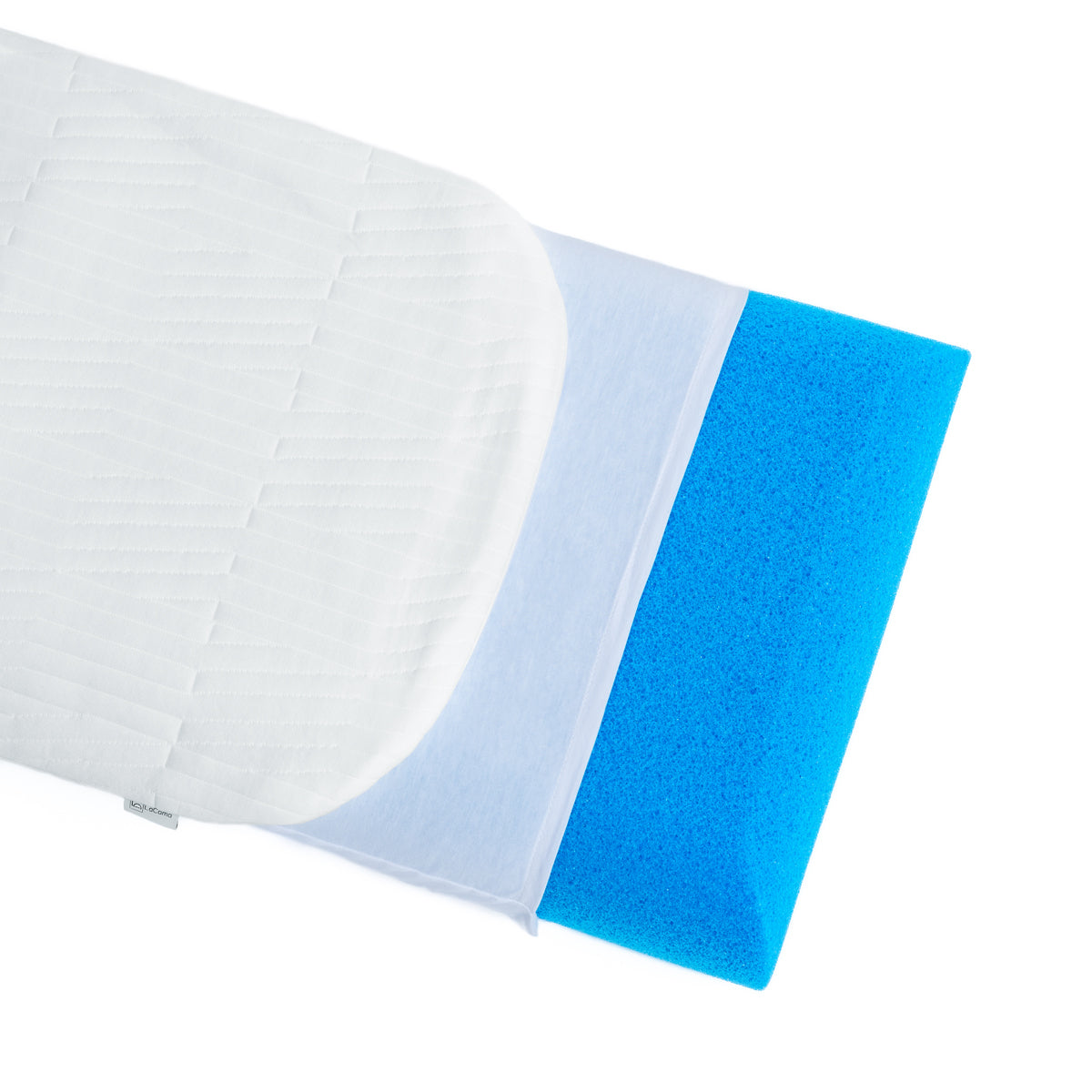 Poduszka Celeste Extra Soft z wkładem z pianki termoelastycznej i żelowej