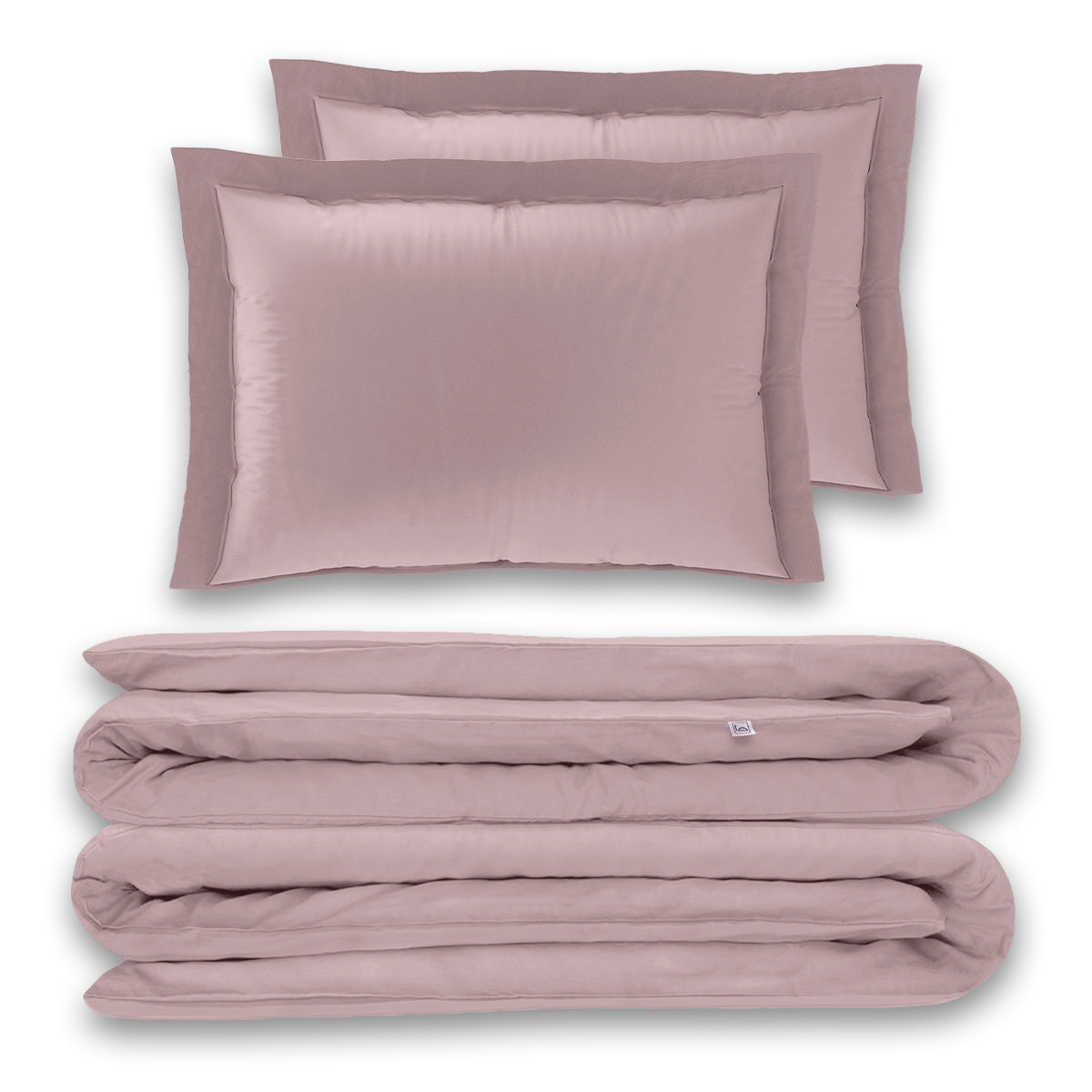 Pościel bawełniana pudrowy róż | LaCama