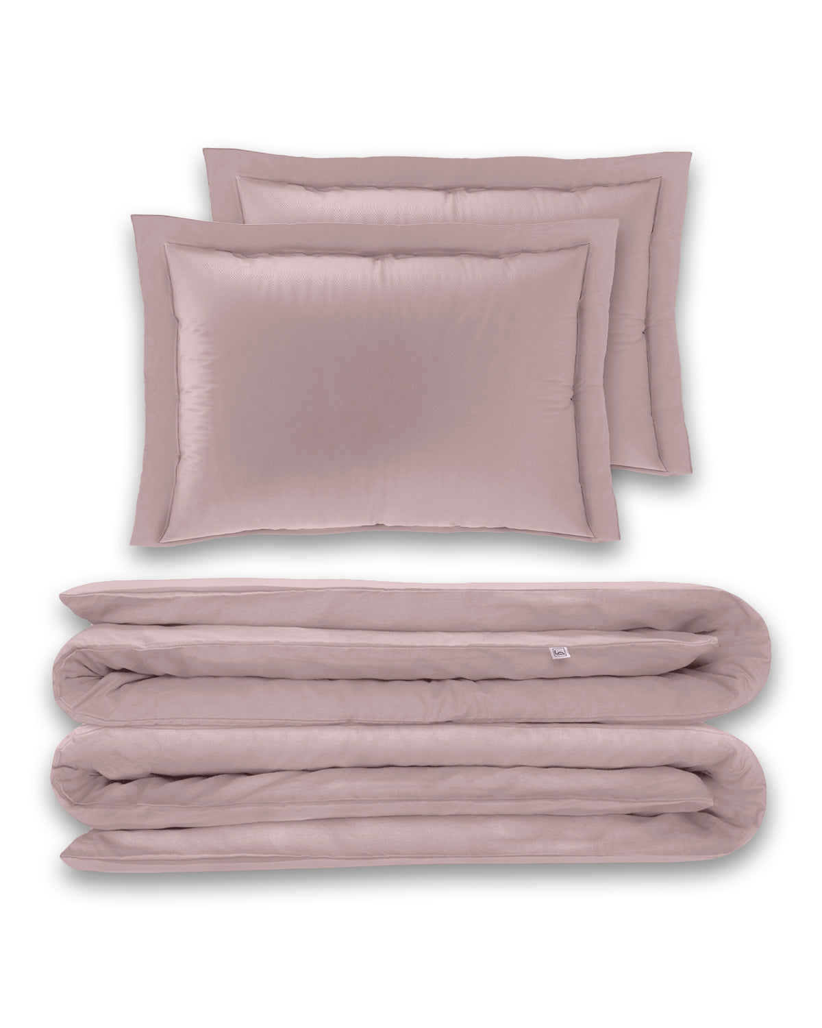 Pościel bawełniana pudrowy róż | LaCama