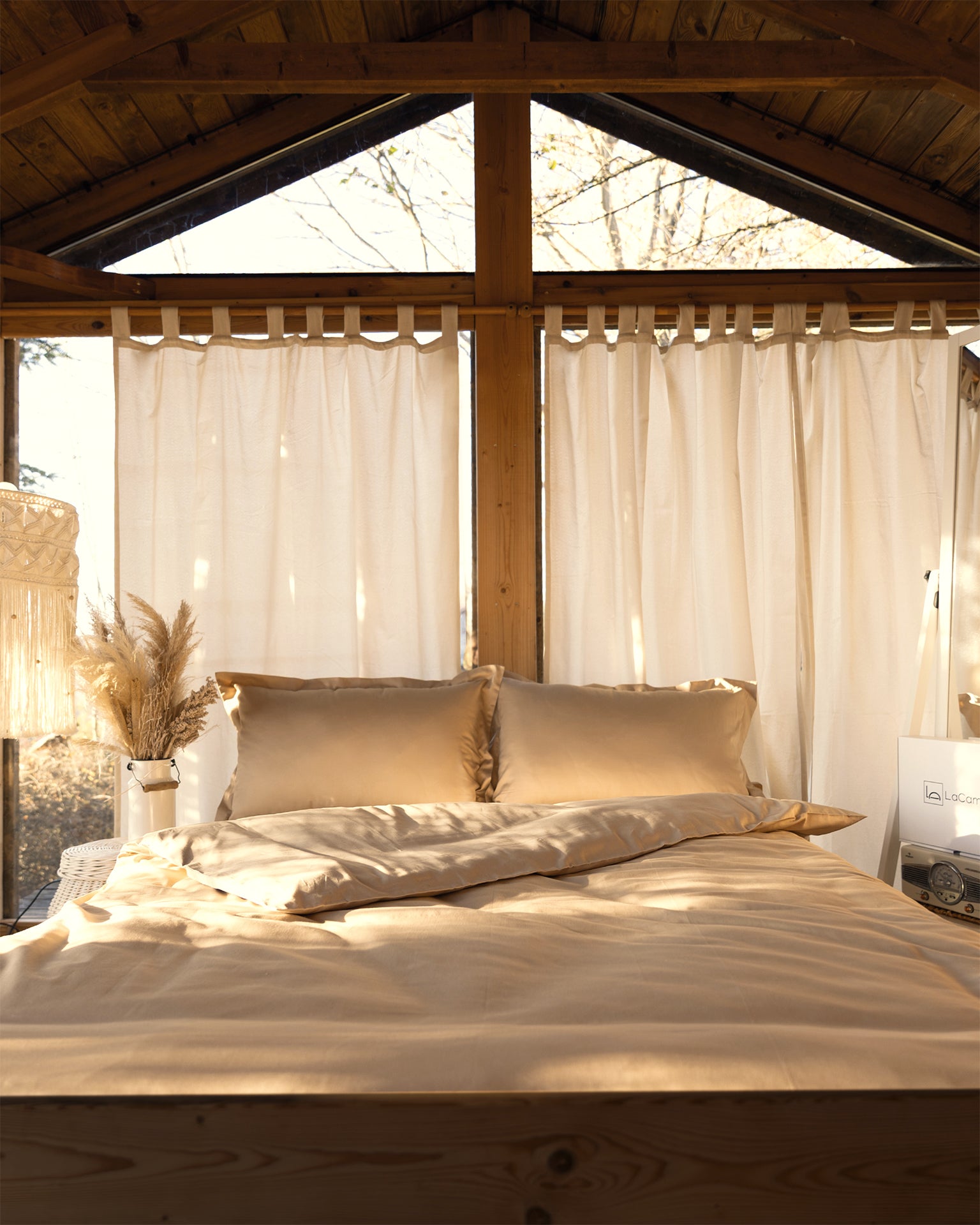 Pościel bawełniana kawa latte | LaCama