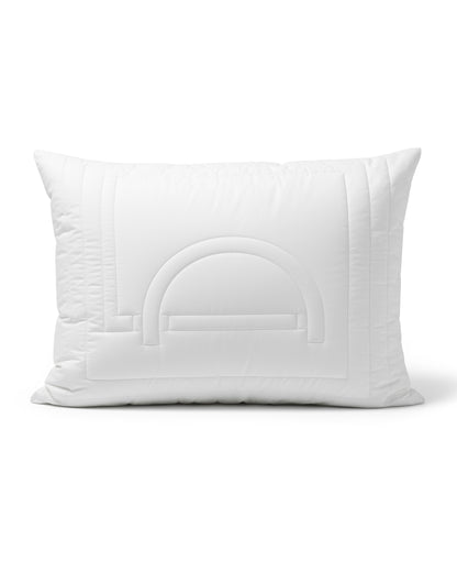 Poduszka bawełniana perkal natural | LaCama