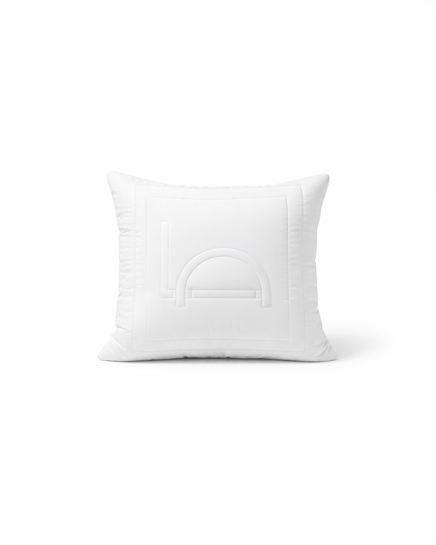 Poduszka bawełniana perkal natural | LaCama