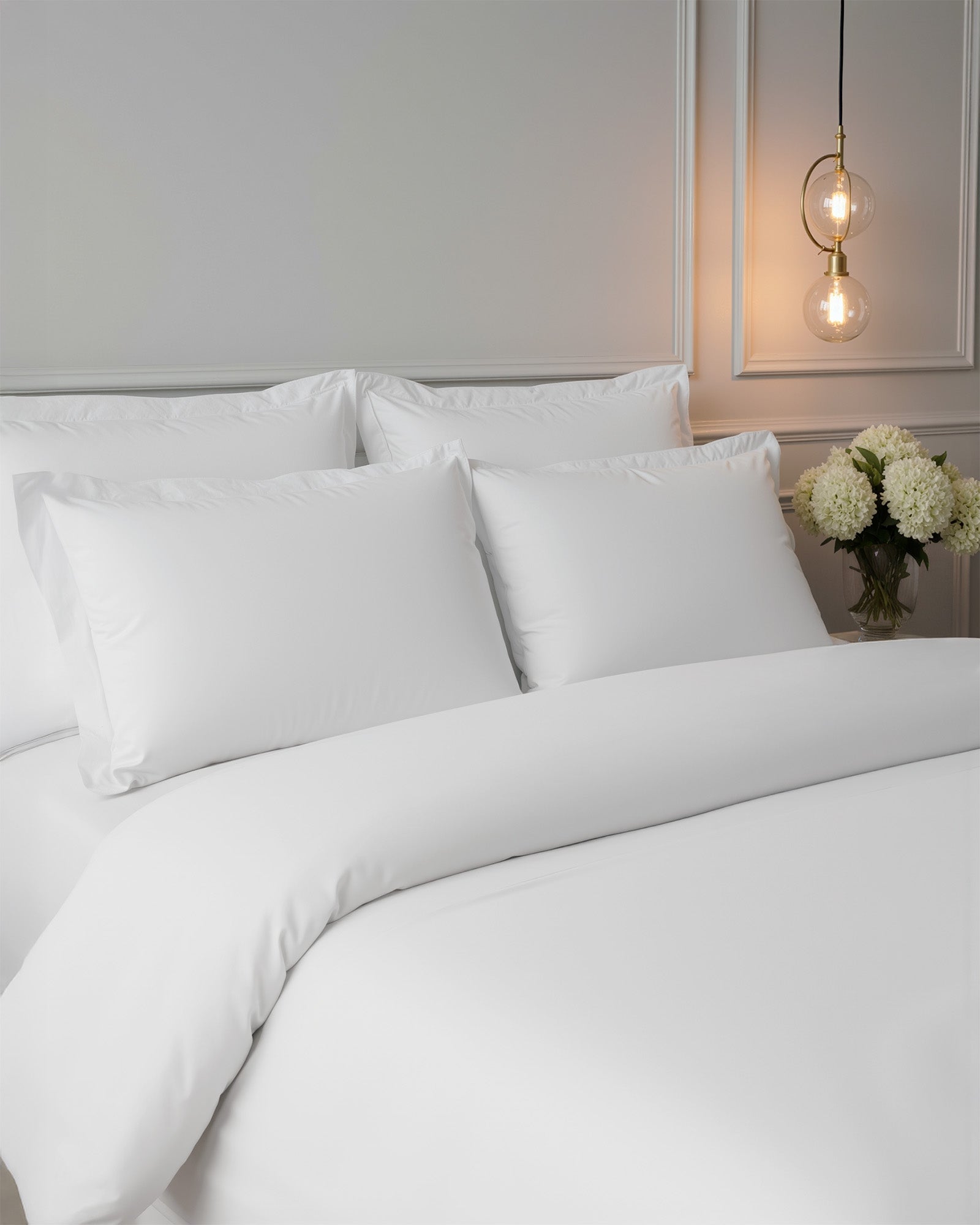 Pościel bawełniana biały puch | LaCama