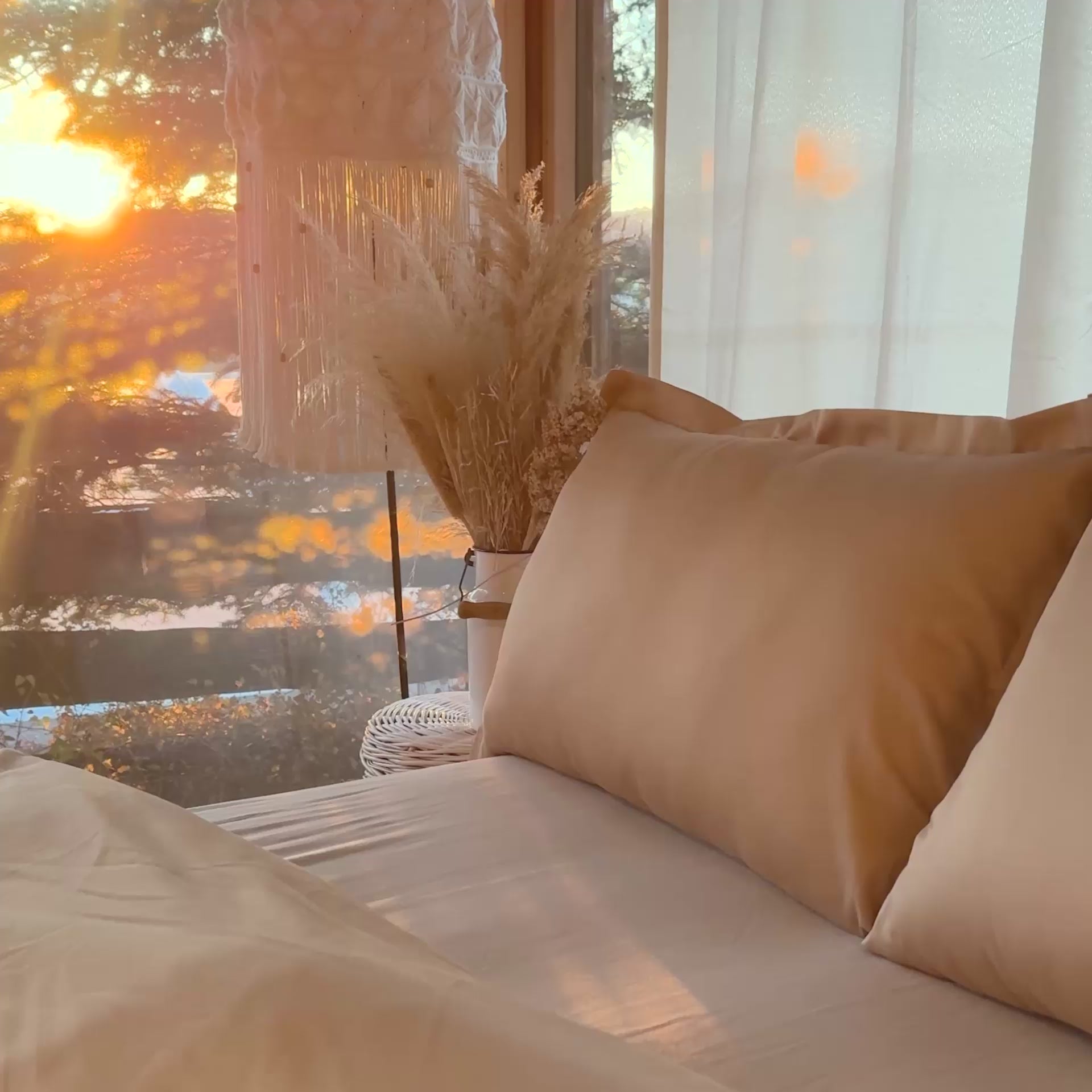 Pościel bawełniana kawa latte | LaCama